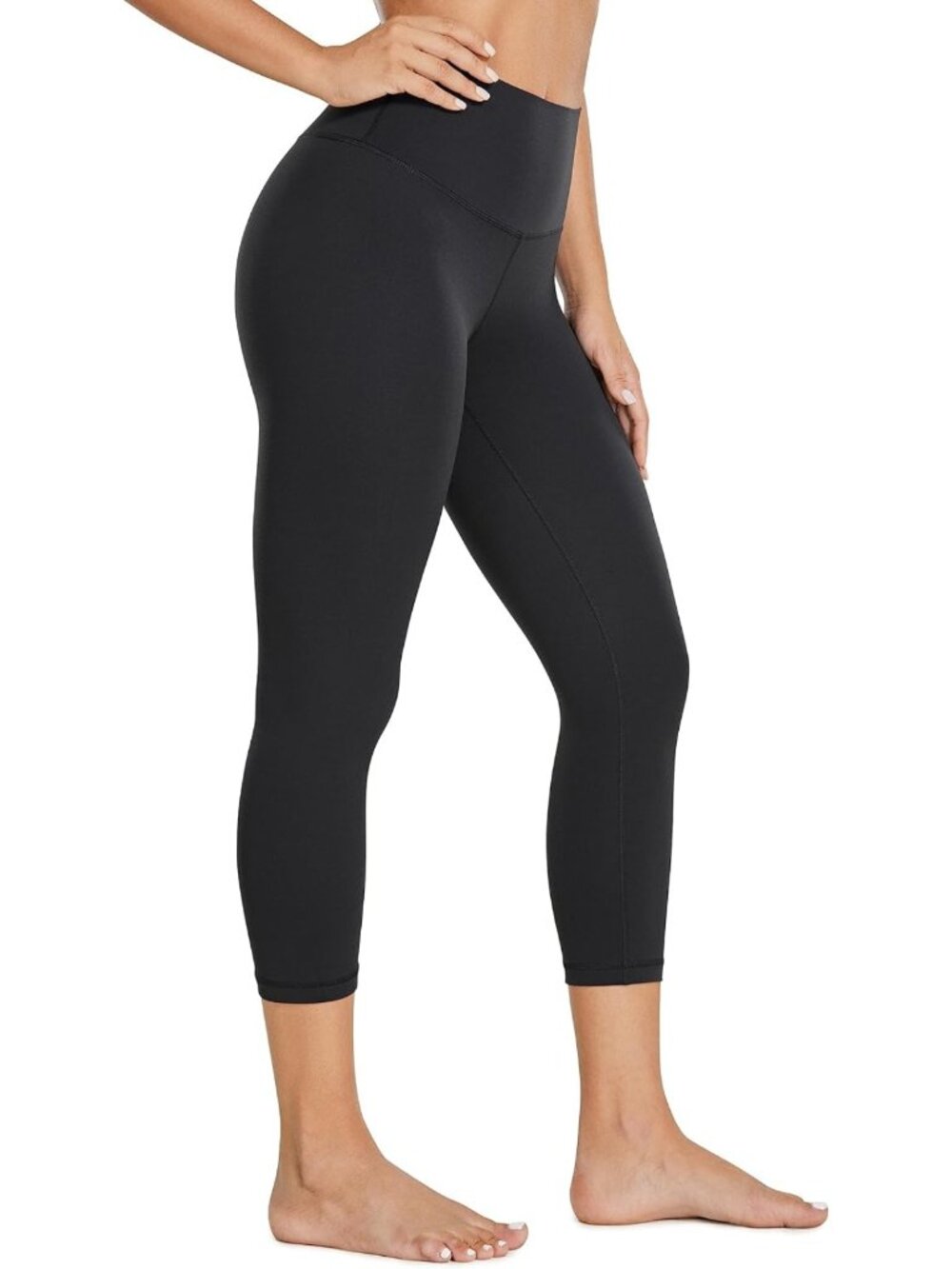 Soft Butterluxe 21" Capris for Yoga & Fitness | High-Waisted, Stretchy Leggings